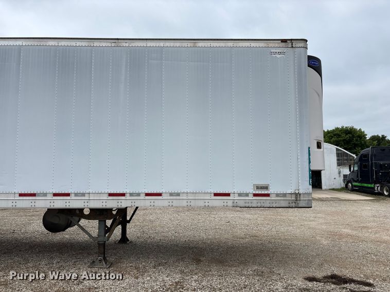 image for item OJ9103 2008 Wabash refrigerated van trailer