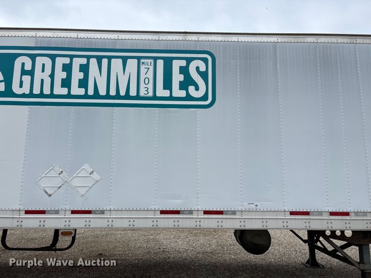 image for item OJ9103 2008 Wabash refrigerated van trailer
