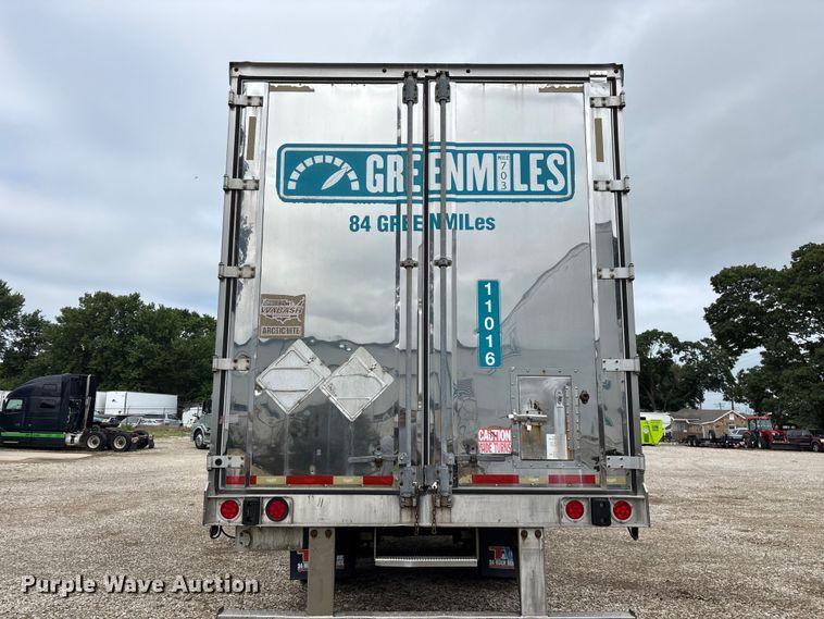 image for item OJ9103 2008 Wabash refrigerated van trailer