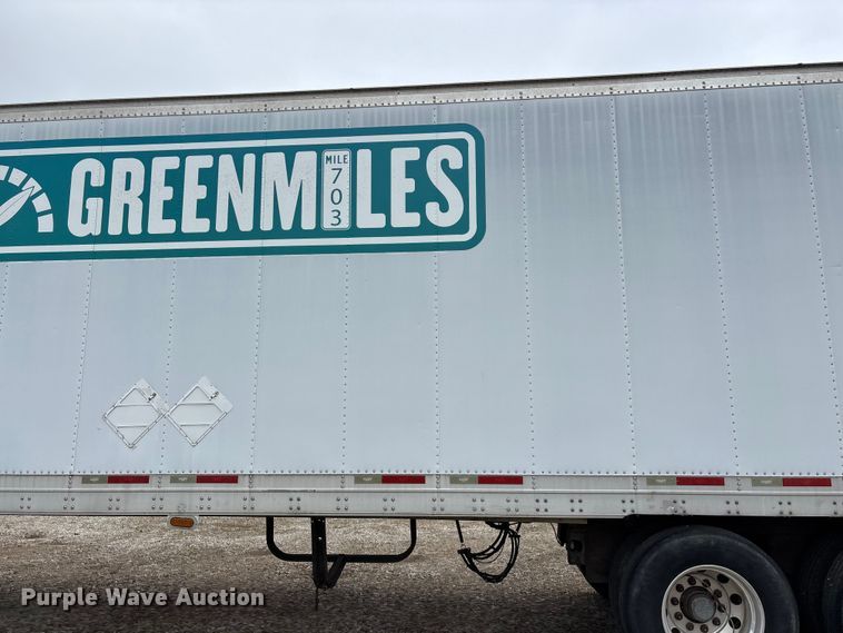 image for item OJ9103 2008 Wabash refrigerated van trailer