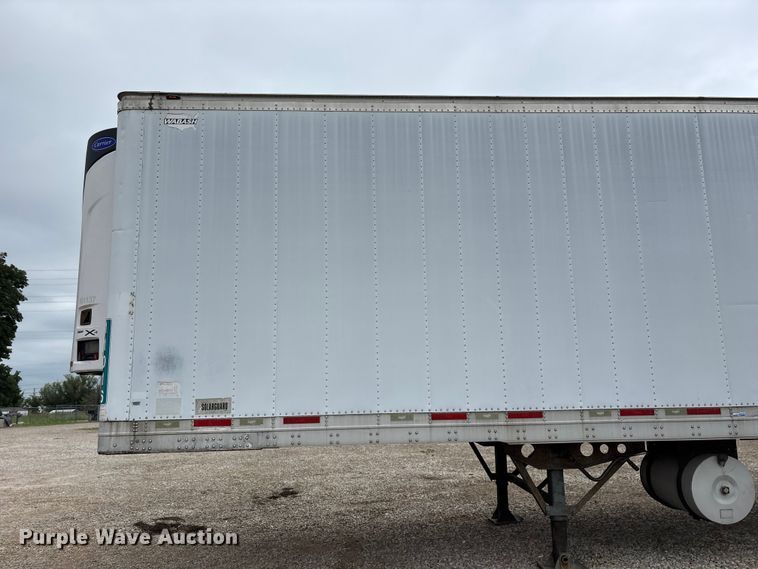 image for item OJ9103 2008 Wabash refrigerated van trailer