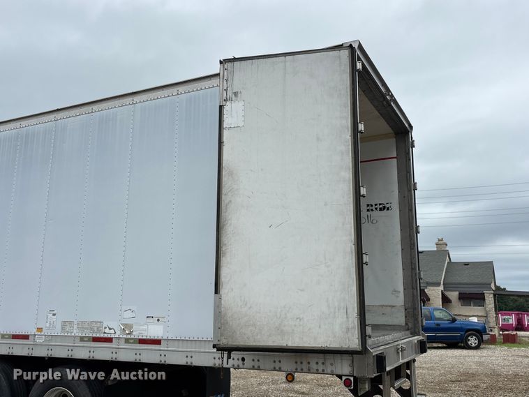 image for item OJ9103 2008 Wabash refrigerated van trailer