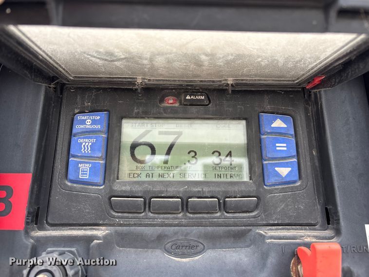 image for item OJ9103 2008 Wabash refrigerated van trailer