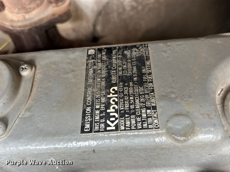 image for item OJ9103 2008 Wabash refrigerated van trailer