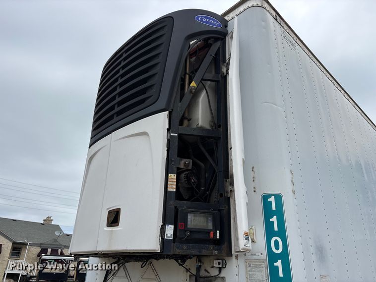 image for item OJ9103 2008 Wabash refrigerated van trailer