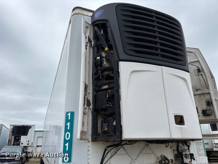 image for item OJ9103 2008 Wabash refrigerated van trailer