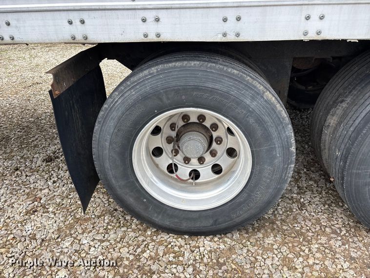 image for item OJ9103 2008 Wabash refrigerated van trailer