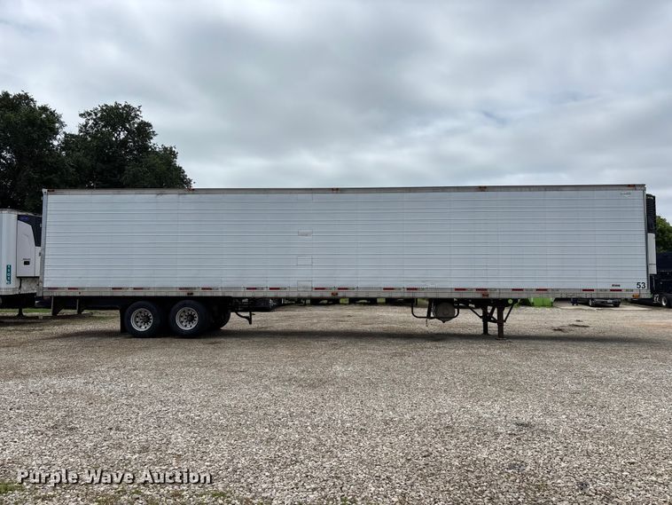 image for item OJ9104 2009 Wabash refrigerated van trailer