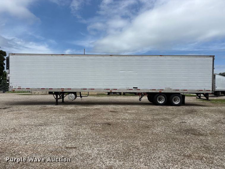 image for item OJ9104 2009 Wabash refrigerated van trailer