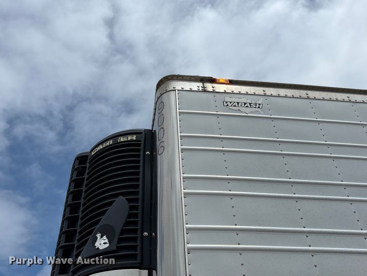 image for item OJ9104 2009 Wabash refrigerated van trailer
