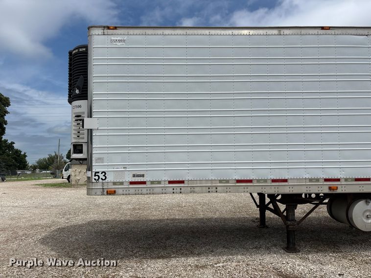 image for item OJ9104 2009 Wabash refrigerated van trailer