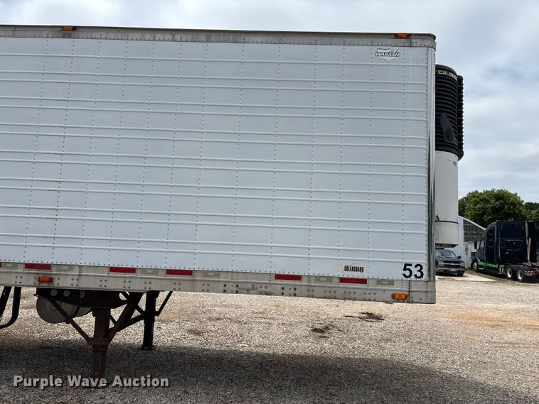 image for item OJ9104 2009 Wabash refrigerated van trailer