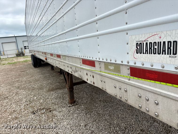 image for item OJ9104 2009 Wabash refrigerated van trailer