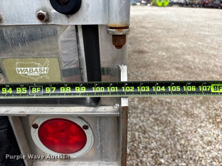 image for item OJ9104 2009 Wabash refrigerated van trailer