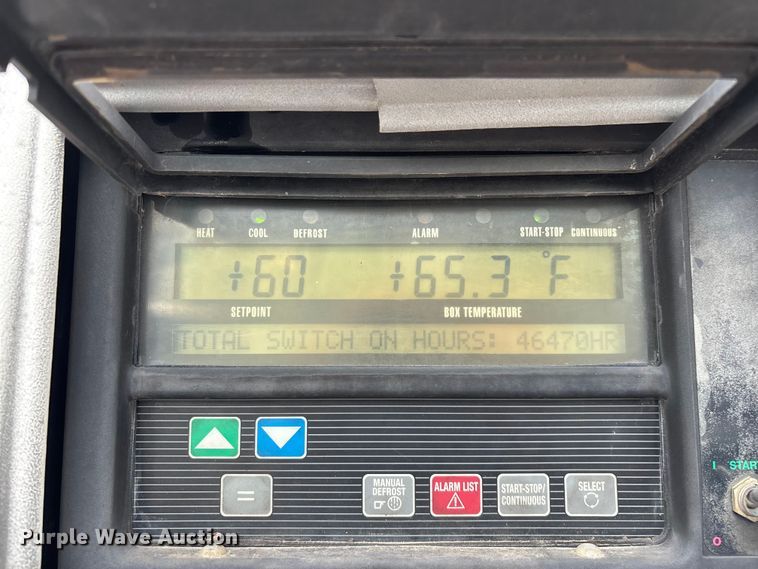 image for item OJ9104 2009 Wabash refrigerated van trailer