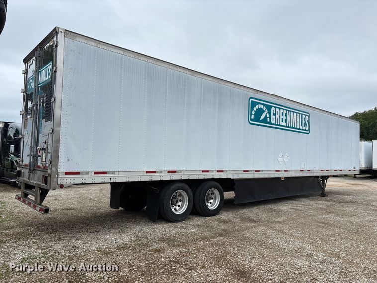 image for item OJ9108 2008 Wabash refrigerated van trailer