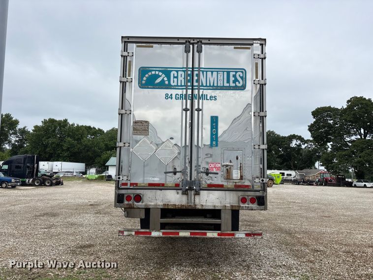 image for item OJ9108 2008 Wabash refrigerated van trailer