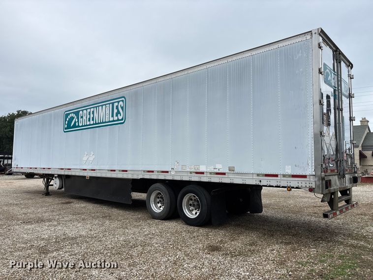 image for item OJ9108 2008 Wabash refrigerated van trailer
