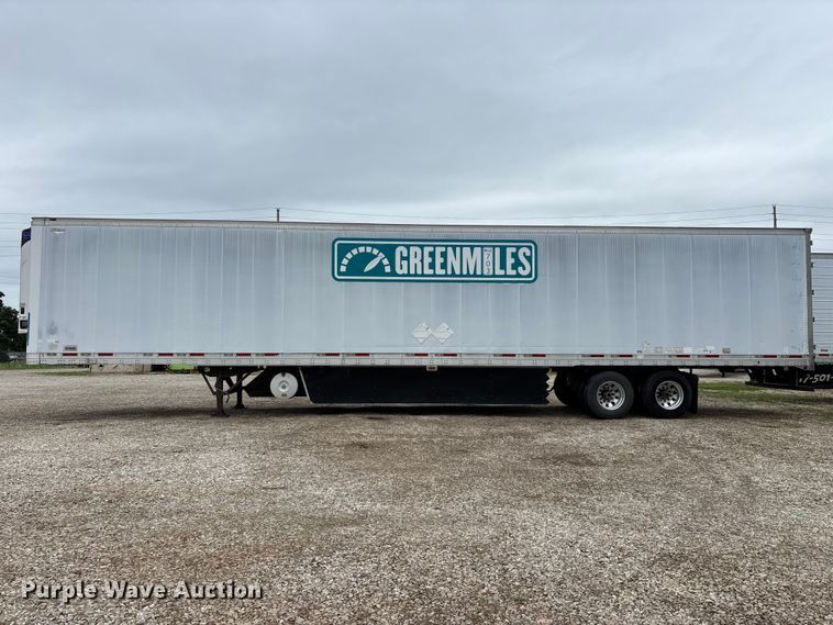 image for item OJ9108 2008 Wabash refrigerated van trailer