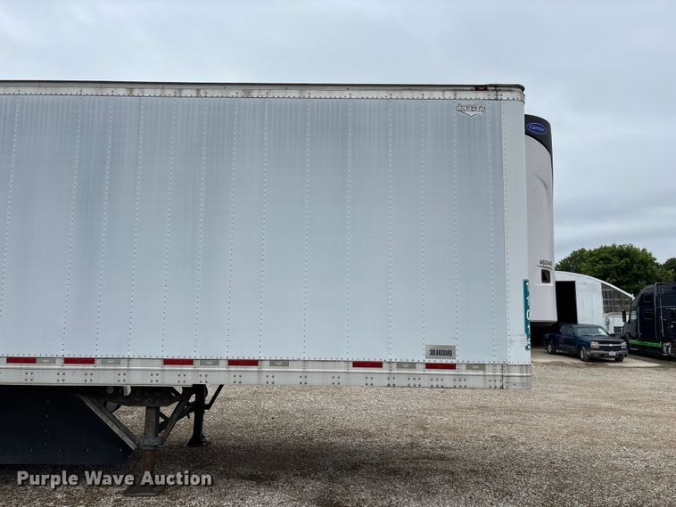 image for item OJ9108 2008 Wabash refrigerated van trailer