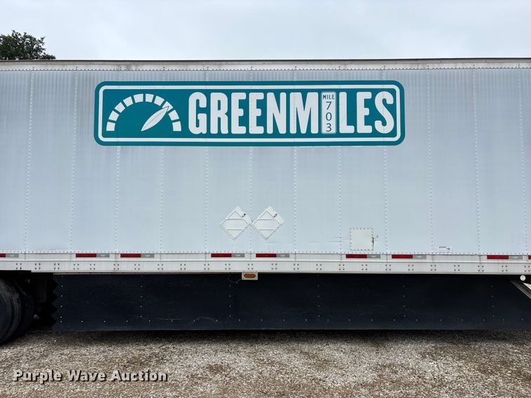 image for item OJ9108 2008 Wabash refrigerated van trailer