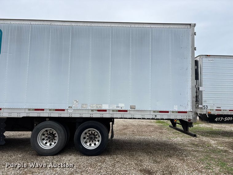 image for item OJ9108 2008 Wabash refrigerated van trailer