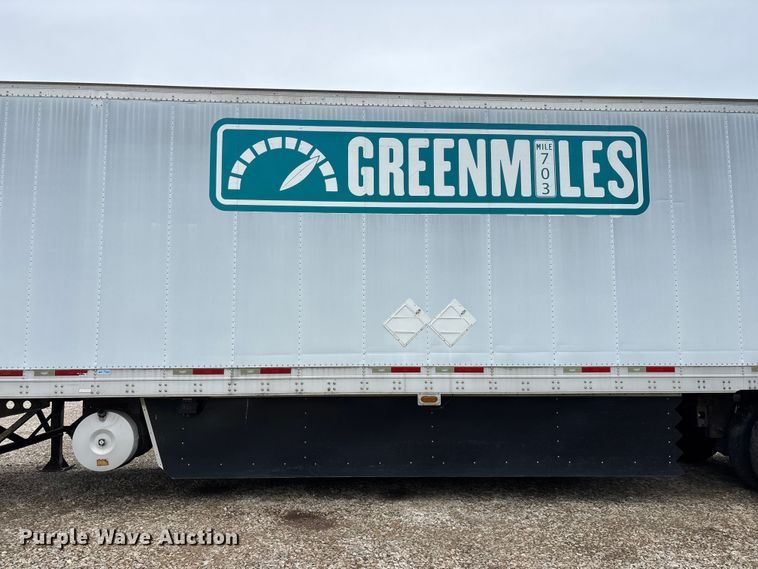 image for item OJ9108 2008 Wabash refrigerated van trailer