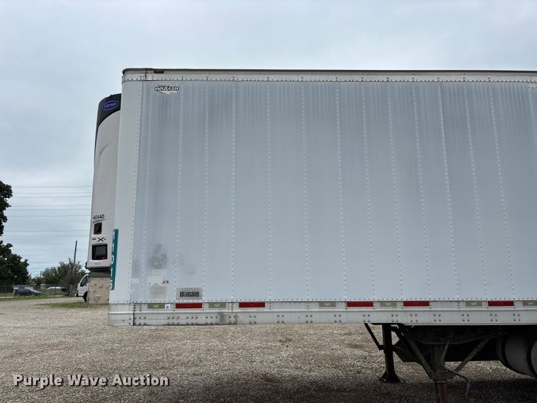 image for item OJ9108 2008 Wabash refrigerated van trailer