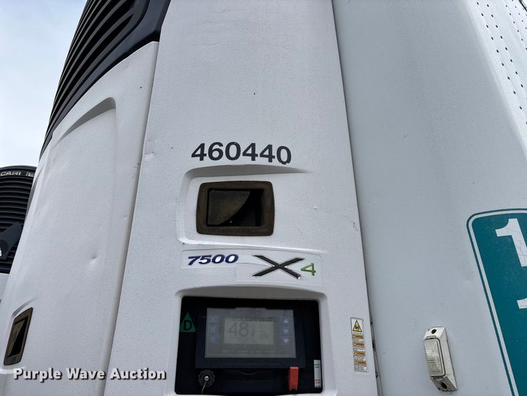 image for item OJ9108 2008 Wabash refrigerated van trailer