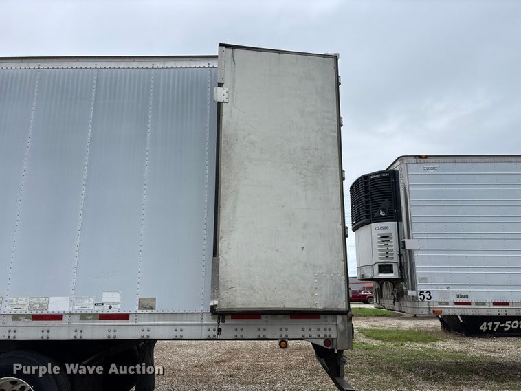 image for item OJ9108 2008 Wabash refrigerated van trailer