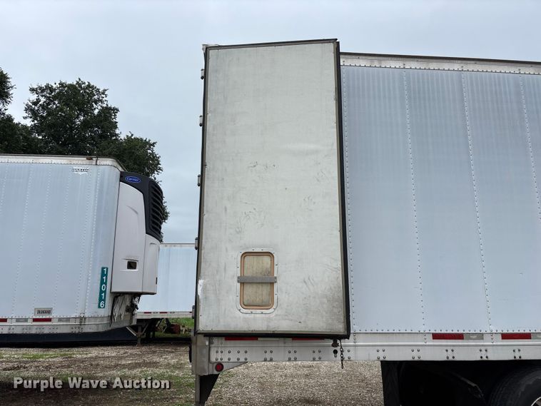 image for item OJ9108 2008 Wabash refrigerated van trailer