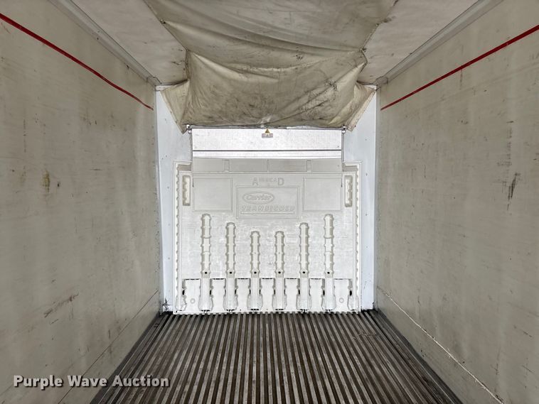 image for item OJ9108 2008 Wabash refrigerated van trailer
