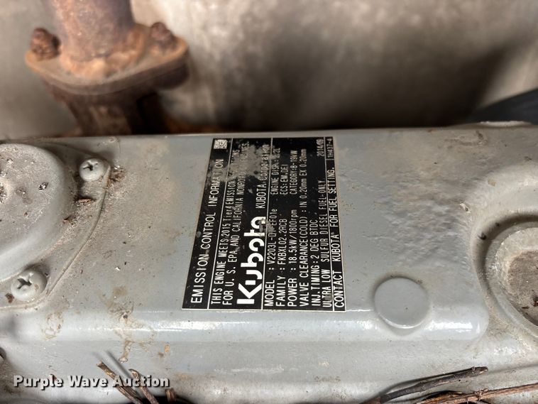 image for item OJ9108 2008 Wabash refrigerated van trailer