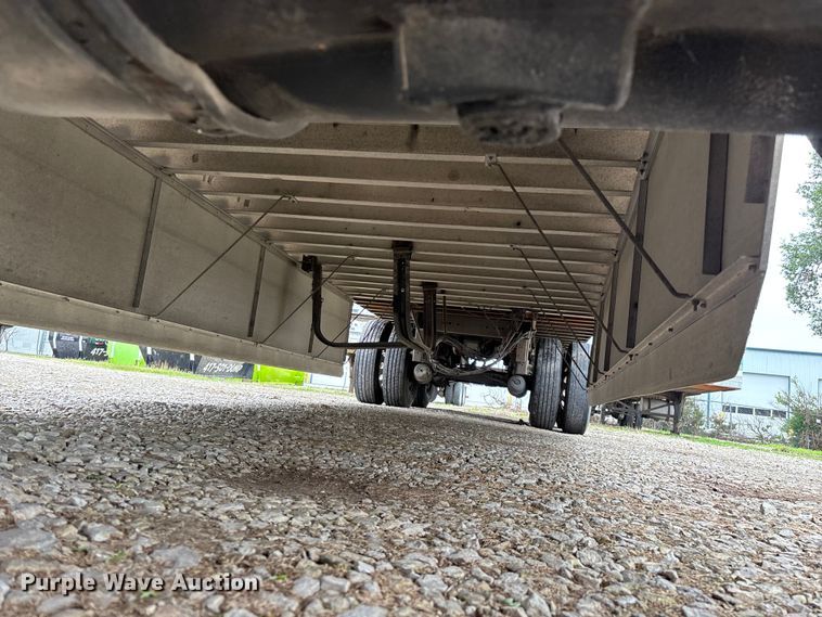 image for item OJ9108 2008 Wabash refrigerated van trailer