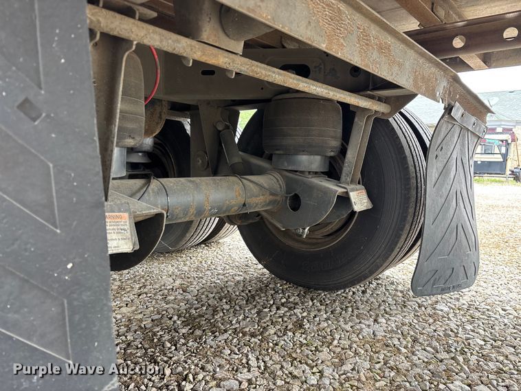 image for item OJ9108 2008 Wabash refrigerated van trailer