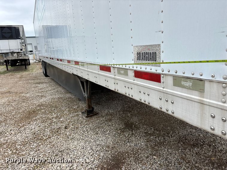 image for item OJ9108 2008 Wabash refrigerated van trailer