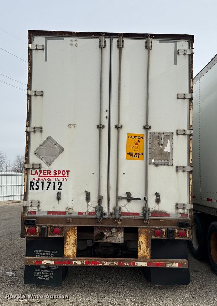 image for item YA2185 1995 Wabash  dry van trailer