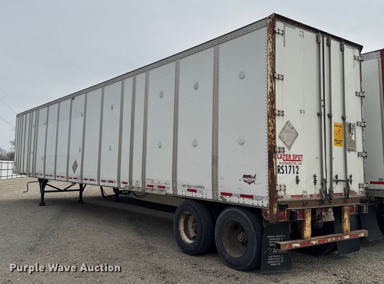 image for item YA2185 1995 Wabash  dry van trailer