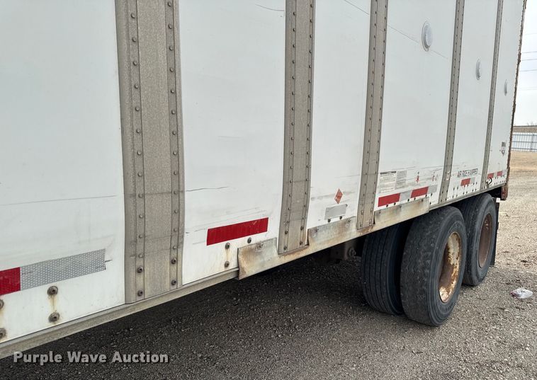 image for item YA2185 1995 Wabash  dry van trailer