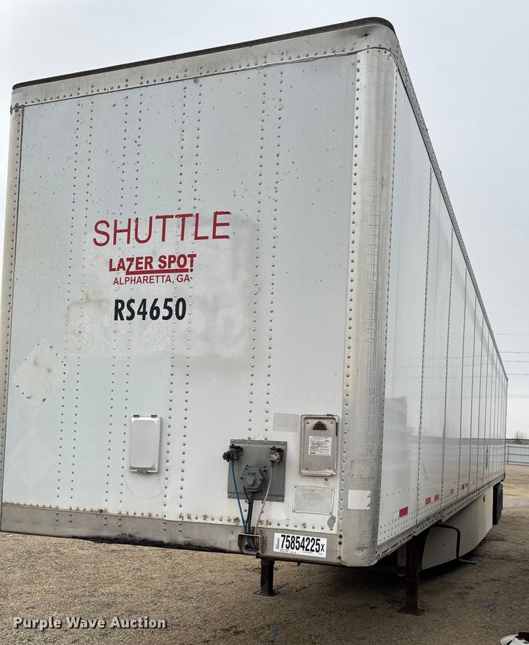 image for item YA2206 2009 Wabash Wabash National Corporation dry van trailer
