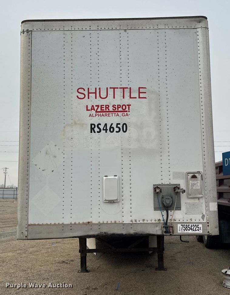 image for item YA2206 2009 Wabash Wabash National Corporation dry van trailer
