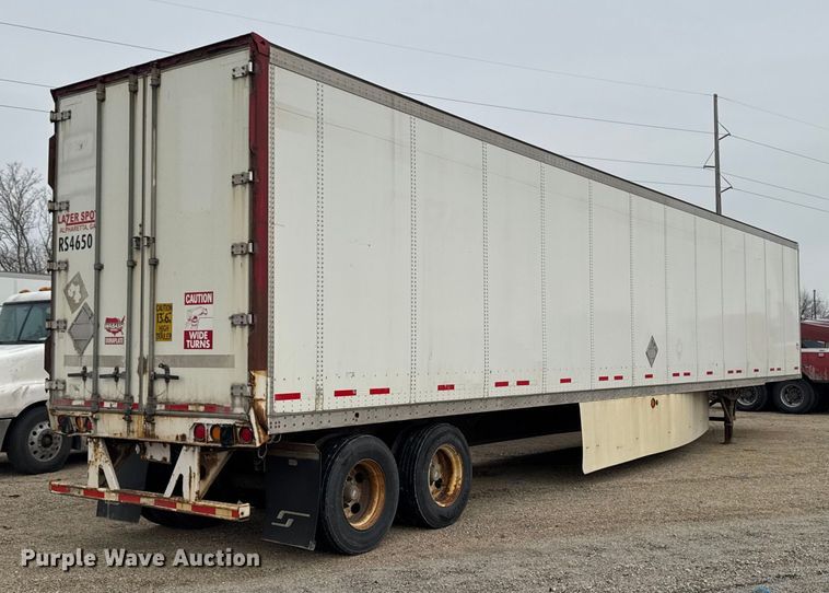 image for item YA2206 2009 Wabash Wabash National Corporation dry van trailer