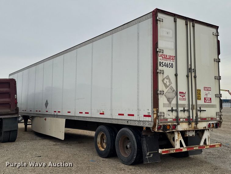 image for item YA2206 2009 Wabash Wabash National Corporation dry van trailer