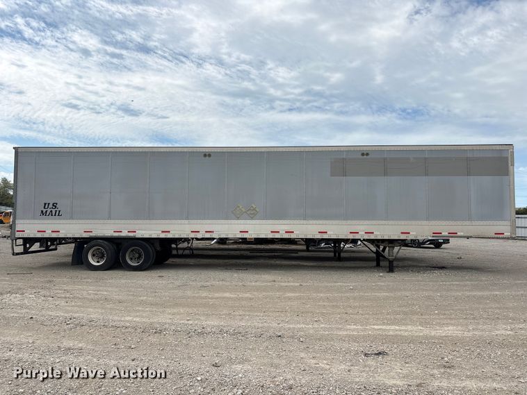 image for item YA2438 2014 Wabash 53' Van Trailer