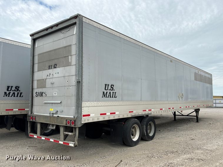 image for item YA2438 2014 Wabash 53' Van Trailer