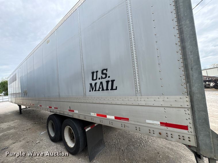 image for item YA2438 2014 Wabash 53' Van Trailer