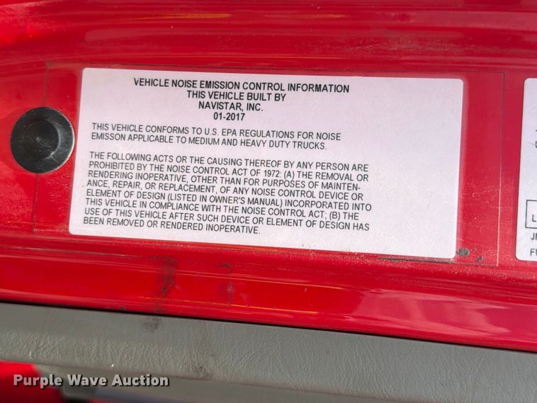 image for item YA2889 2018 International ProStar+ 122 semi truck