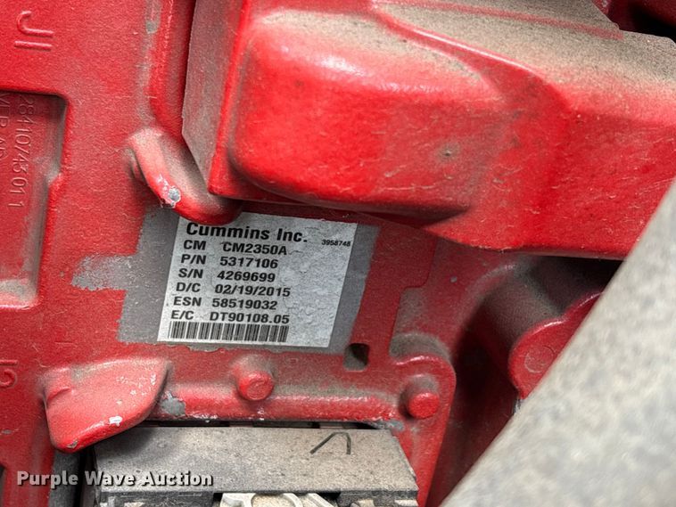 image for item YA2950 2016 Freightliner Business Class M2 box truck