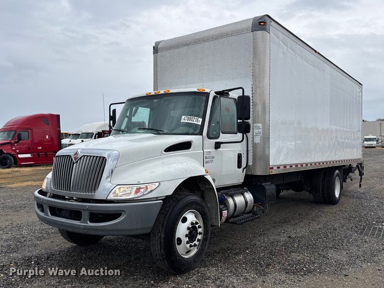 2018 International 4300 Box Van Truck #
