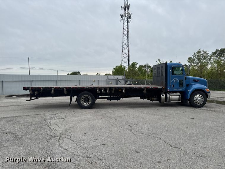 image for item YA3379 2012 Peterbilt 337 flatbed truck